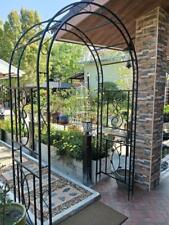 Rosenbogen Rankhilfe Garten Kletterhilfe Rosenspalier Gartenbogen Torbogen 215cm