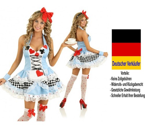 Damen kostüm alice - gr., 32