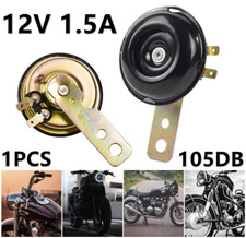 Universal 12V Hupe Motorrad Auto Signalhorn Horn Fanfare 105dB laut Ø66mm