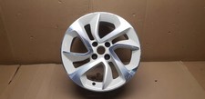 1x Alufelge 16 Zoll 6.5" 4x100 40ET Schwarz Opel Adam Karl Rim Wheel