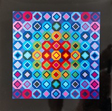 Vasarely Heliogravur aus