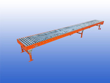 6 m. Angetriebene Rollenbahn