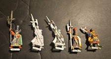 Warhammer Fantasy Alte Welt Hochelfen Elfen X4 Phönix Garde 1x Weißer Löwe Metall 