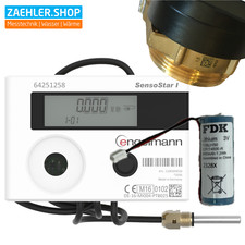 Wärmezähler Engelmann Sensostar I + neue 10-Jahres-Batterie KOAX 2" Zoll ISTA