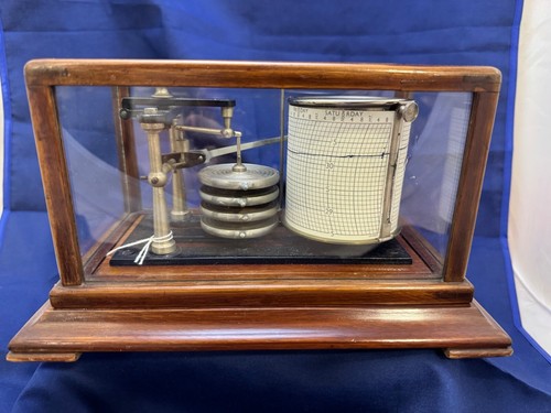 Mikrobarograph auf eichenbasis - auf,