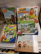 Kinderpaket 17Teilig Spiele, Bücher, gebraucht