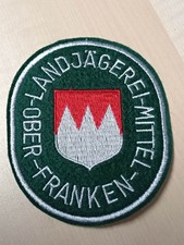 LANDJÄGER OBER- / MITTELFRANKEN BAYERN ABZEICHEN POLICE PATCH