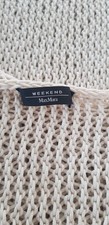 WEEKEND Max Mara Strick Oberteil  Gr. M Beige