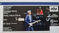 Eric Clapton 17.05.2026 Olympiahalle München - Top Sitzplätze Arena