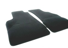 Fußmatte passend für VW Golf 1 Cabrio Hochflor Premium Velours  SCHWARZ OB