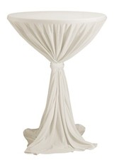 Stehtischhusse 80-90 cm creme