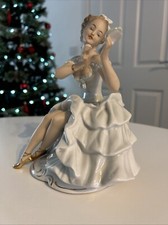 Figur, Porzellan, sitzende