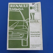 Renault Laguna II - elektrische Schaltpläne Werkstatthandbuch Stand 6/2001