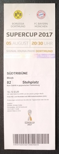 Ticket supercup 2017 - ticket,