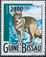 Briefmarken Guinea-Bissau 2015 Mi 7962 (kompl. Ausgabe) postfrisch Schlittenhund