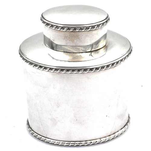 Englische silber teedose - silber,