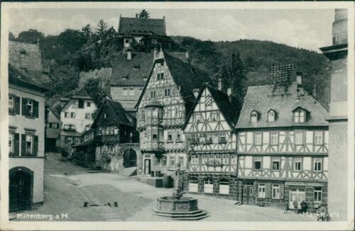 Ansichtskarte miltenberg m - ansichtskarte, a.m