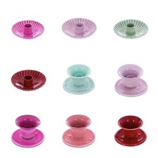 B-WARE Kerzenständer Belle Emaille Metall Kerzenhalter Overbeck and Friends