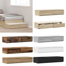 Bettkasten Bett Schublade Spanplatte Bettschubladen Nachttisch Schubladen