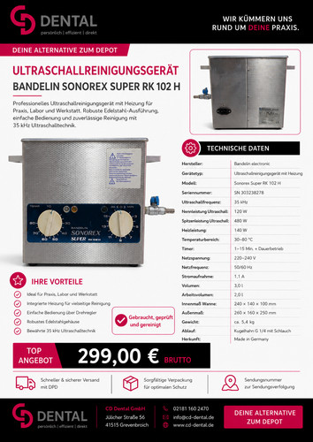 Ultraschallreinigungsgerät