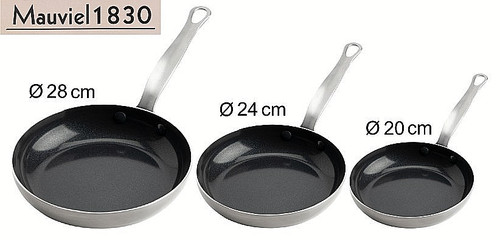 Mauviel 1830 bratpfannen set - mauviel, bratpfannen-set
