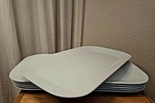 6 er Set CUMULUS Platte eckig