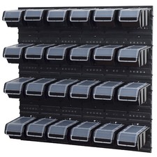 Stapelboxen Set 4 x Wandregal