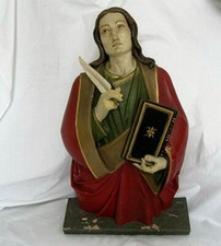 Alte Heiligenfigur Holz