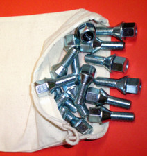 16 Radschrauben für Alufelgen