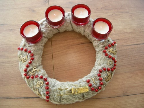 Adventskranz fellkranz mit - fellkranz,
