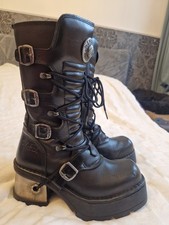 NEWROCK 373-S33 Damen Schwarz