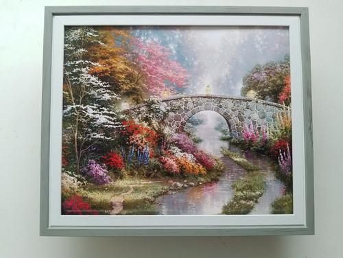 Thomas kinkade still water - thomas,
