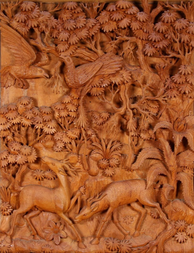 Herausragendes dschungel holz - herausragendes,