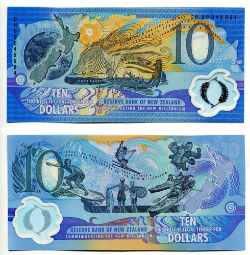 Dollars neuseeland new - 10,