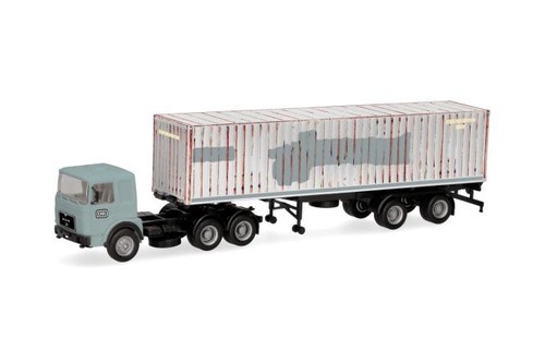 Herpa lkw man - man, container-sz