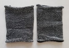 Armstulpe Schwarz/Silber