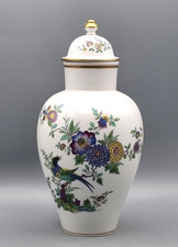 Meissen Porzellan Deckelvase