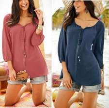 Tunika Bluse Gr. 54 marsala