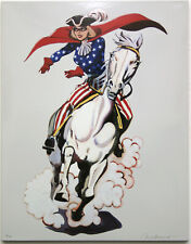 Mel Ramos Miss Liberty Emaille