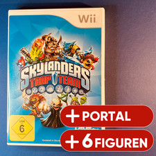 🎮 Skylanders Trap Team Starter-Set – Wii – Spiel + 6 Figuren + Portal