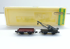 Minitrix N 13296 Kranwagen mit