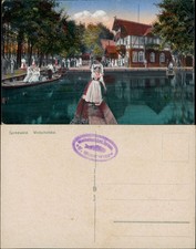 Lübbenau (Spreewald) Lubnjow Gaststätte Wotschofska Spreewald, Trachten 1925