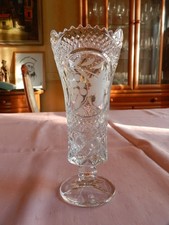 Vase / Kelch Bleikristall