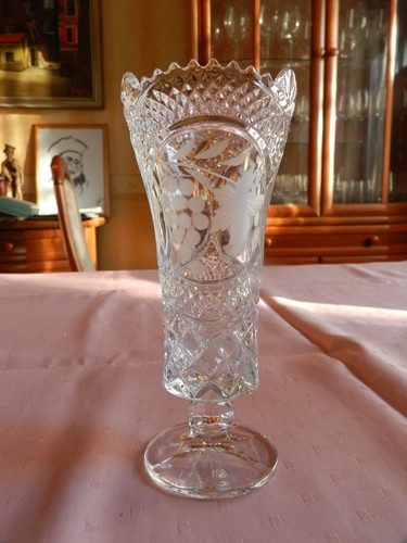 Vase kelch bleikristall - vase,
