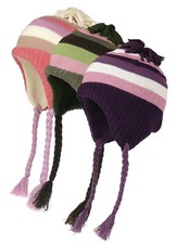 Feingestrickte Norwegermütze