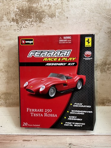 Burago ferrari 250 testa - 250, rosa