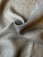 Leinen Grau Meterware 152cm
