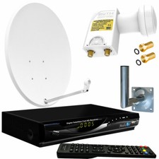 2-TV Sat-Anlage 60cm Twin LNB