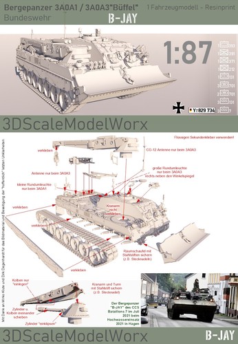 Bergepanzer 3a0a1 3a0a3 - 3a0a1,