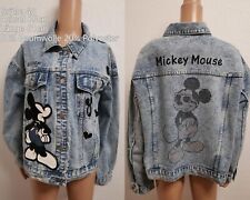Mickey Mouse Denim Jeansjacke Größe 48